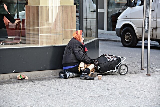 Dreams about homelessness impact growth and wellness, homeless women on the road