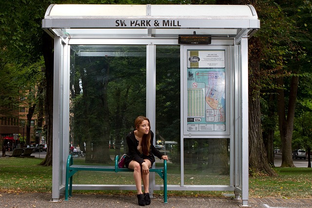 Being Alone at the Bus Stop