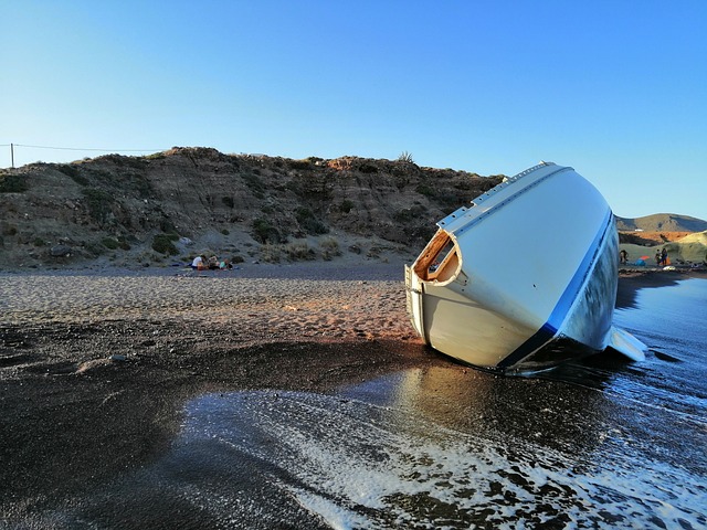 Capsizing Boat