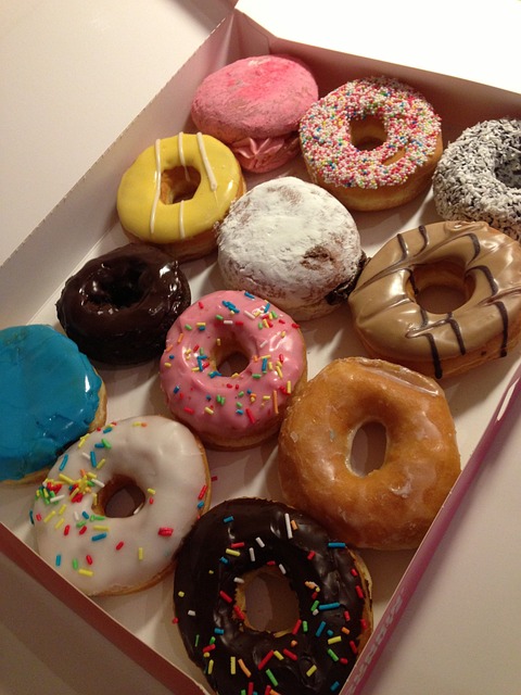  Donuts of Different Flavors