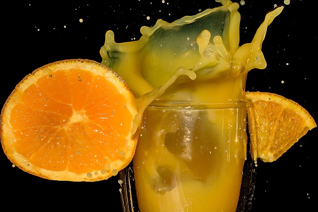  Refreshing glass of orange juice in your dream. 