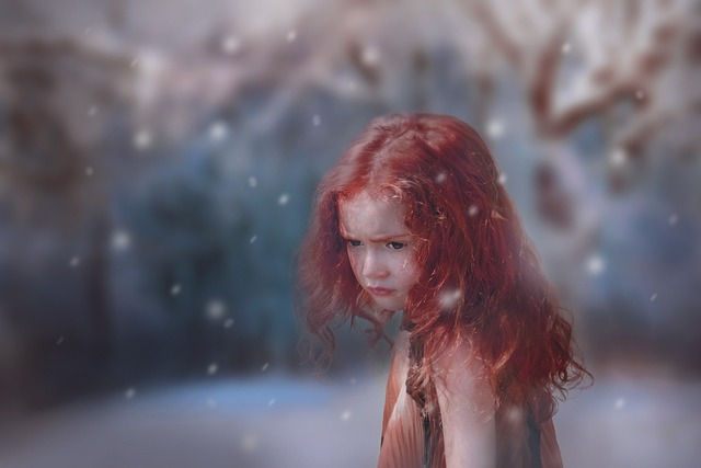 Children with red hair in dreams