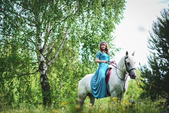 Riding a White Horse