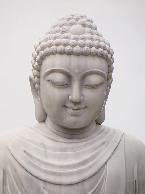 A smiling Buddha in a dream radiates positivity.