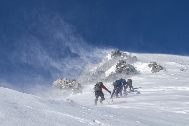 Walking in a Snowstorm