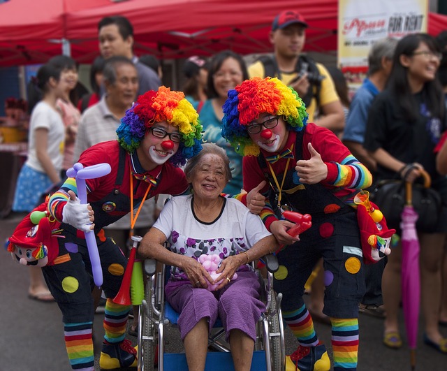 Clown in a Carnival of Emotions