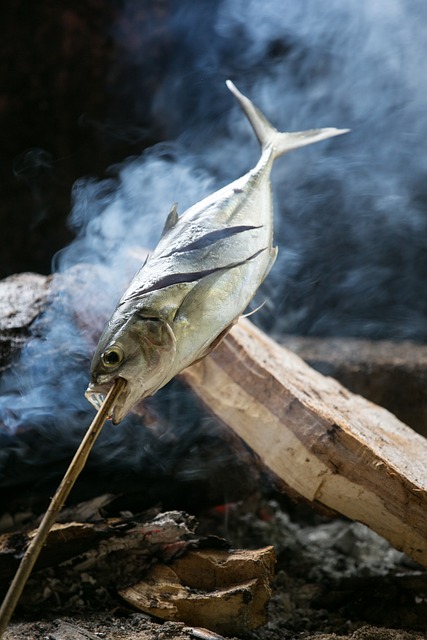 Frying Fish Amidst Whispers of Wind