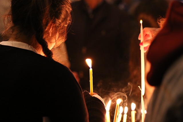  Lighting Candles Together