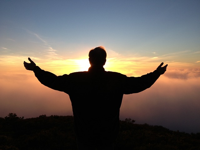 Prayer on a Mountain Summit