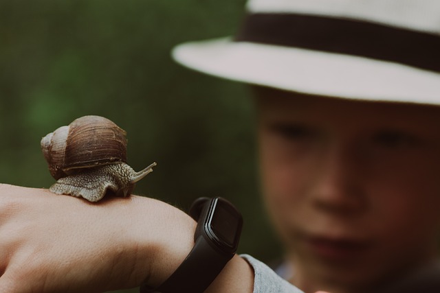 Snail Crossing Your Hand