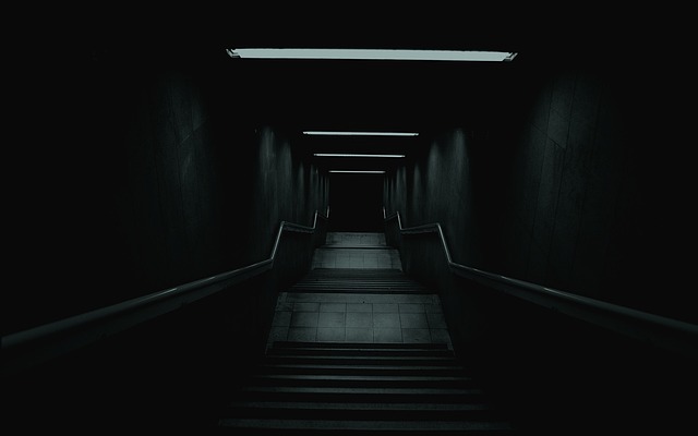 Stairs in a Dark, Unknown Place