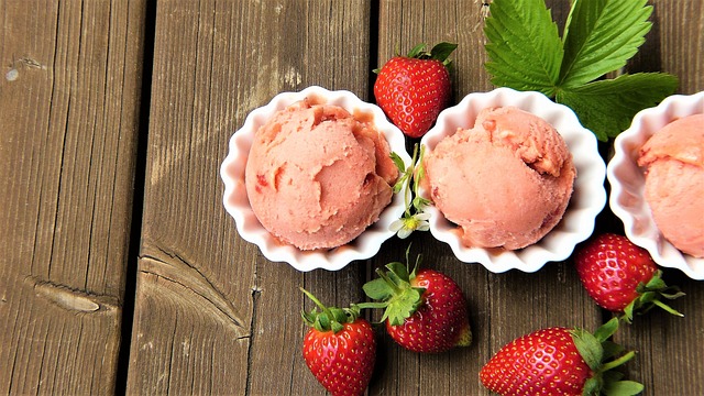 Strawberry Ice Cream