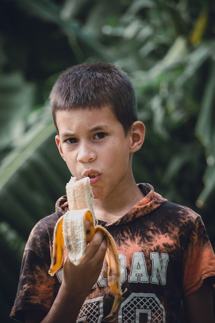 Eating a Banana