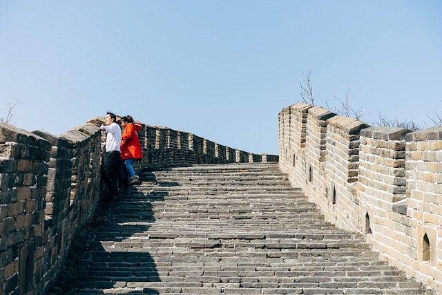 Walking Hand in Hand with a Loved One on the Great Wall