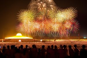 Fireworks at a Festive Event