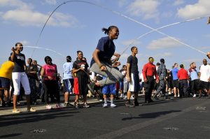 Playing with a Jump Rope