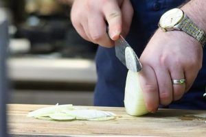 Cutting an Onion