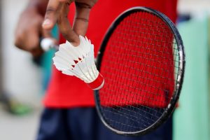 Playing Badminton Alone