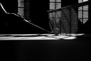 Playing Table Tennis Alone