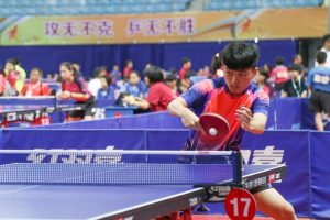 Playing Table Tennis in a Tournament