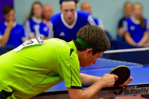 Watching a Table Tennis Game