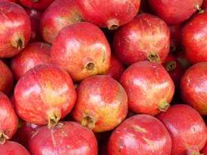 Harvesting Pomegranates