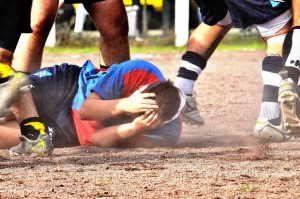 Being Injured During a Rugby Match