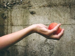 Eating a Peach