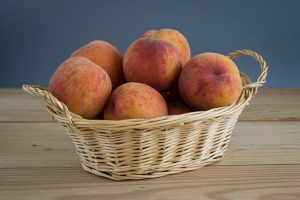 Peaches in a Basket