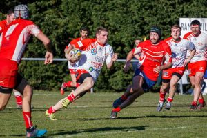 Playing Rugby With Friends