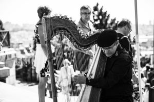 Playing a Harp with Difficulty