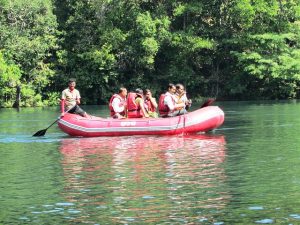 Rafting on Calm Waters