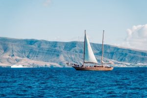 Sailing Ship with Many People