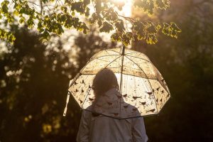 Carrying an Umbrella on a Sunny Day