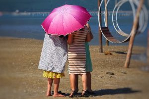 Sharing an Umbrella with Someone